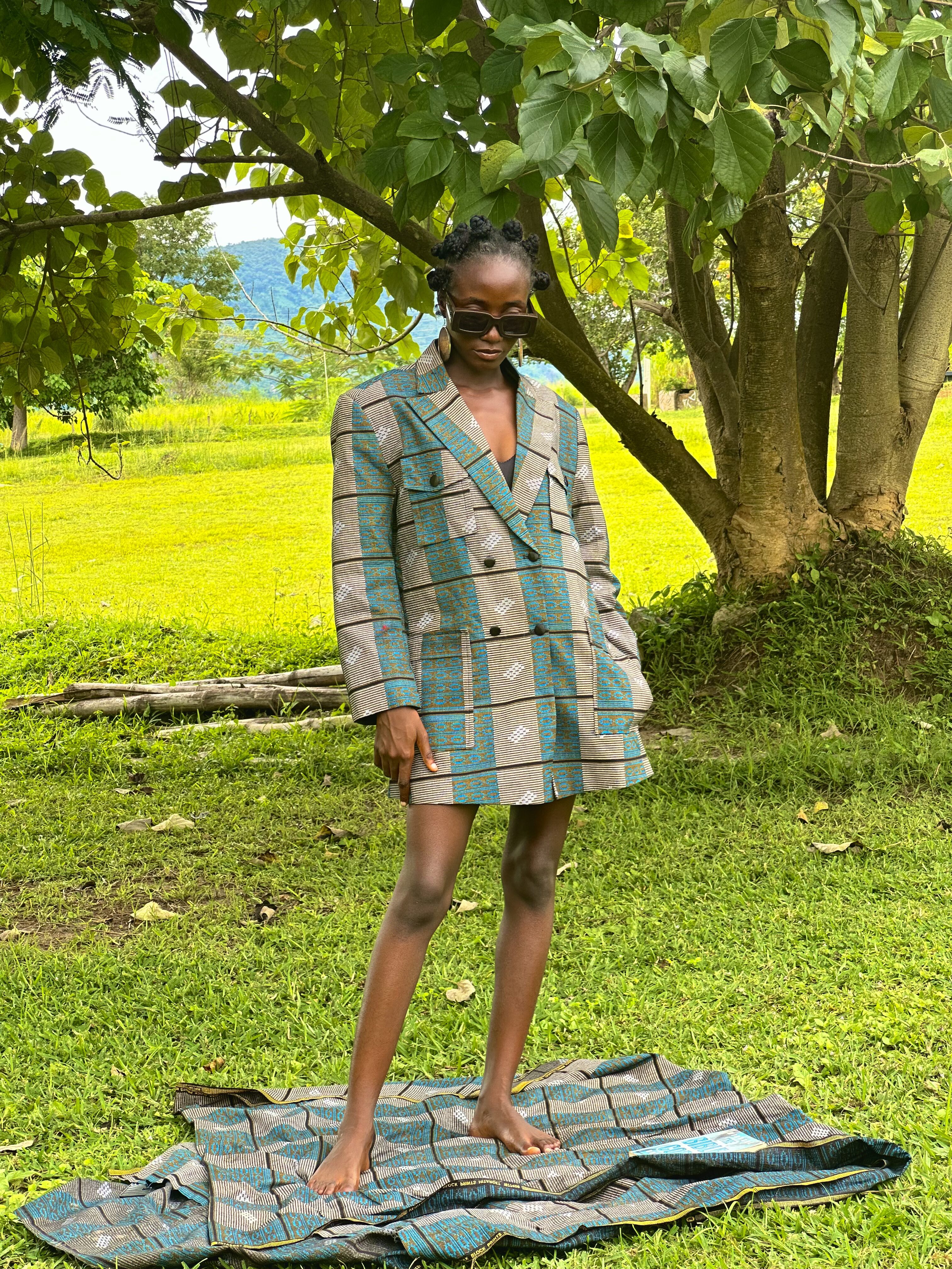 'Funmike' blazer dress