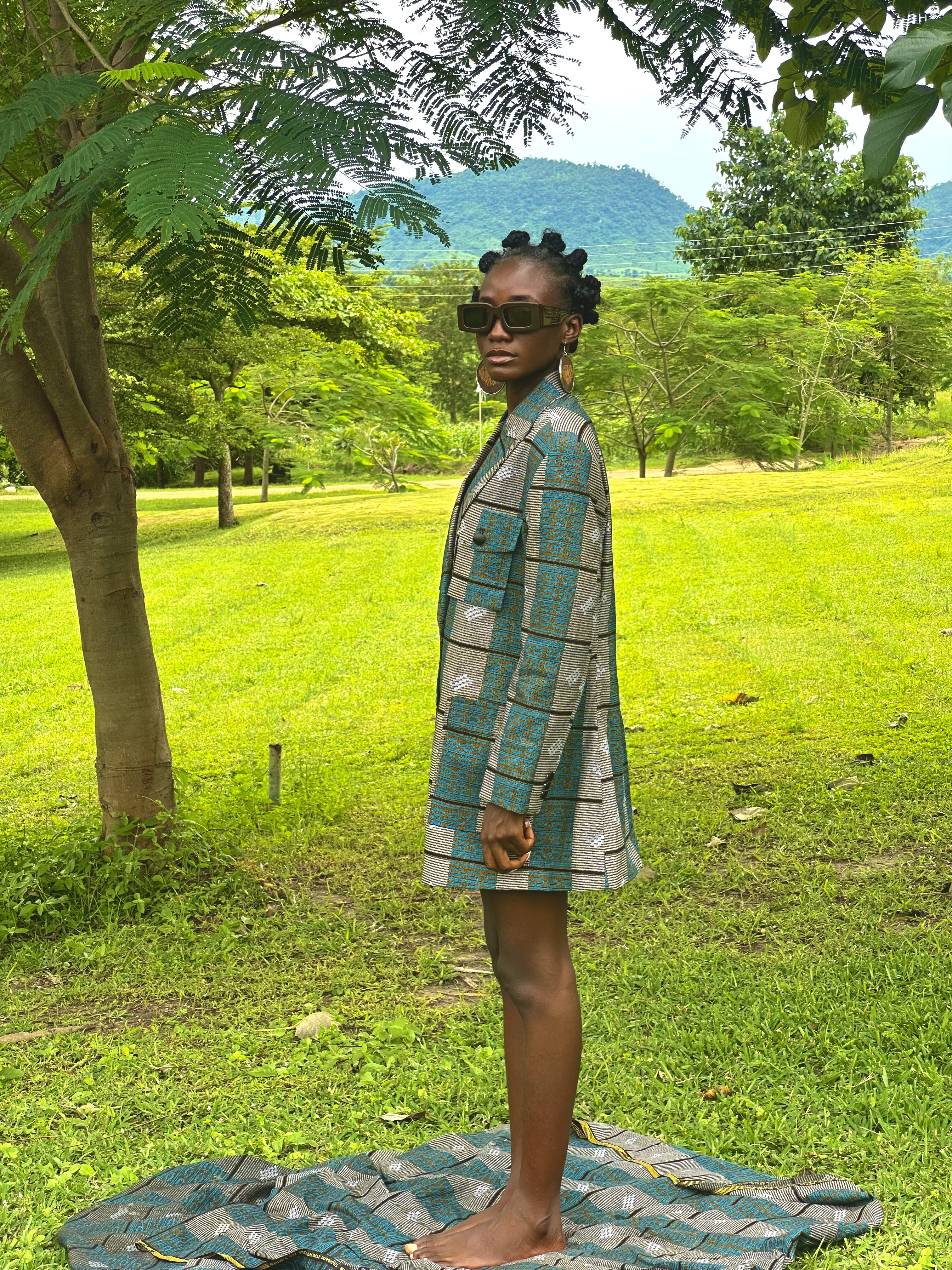 'Funmike' blazer dress